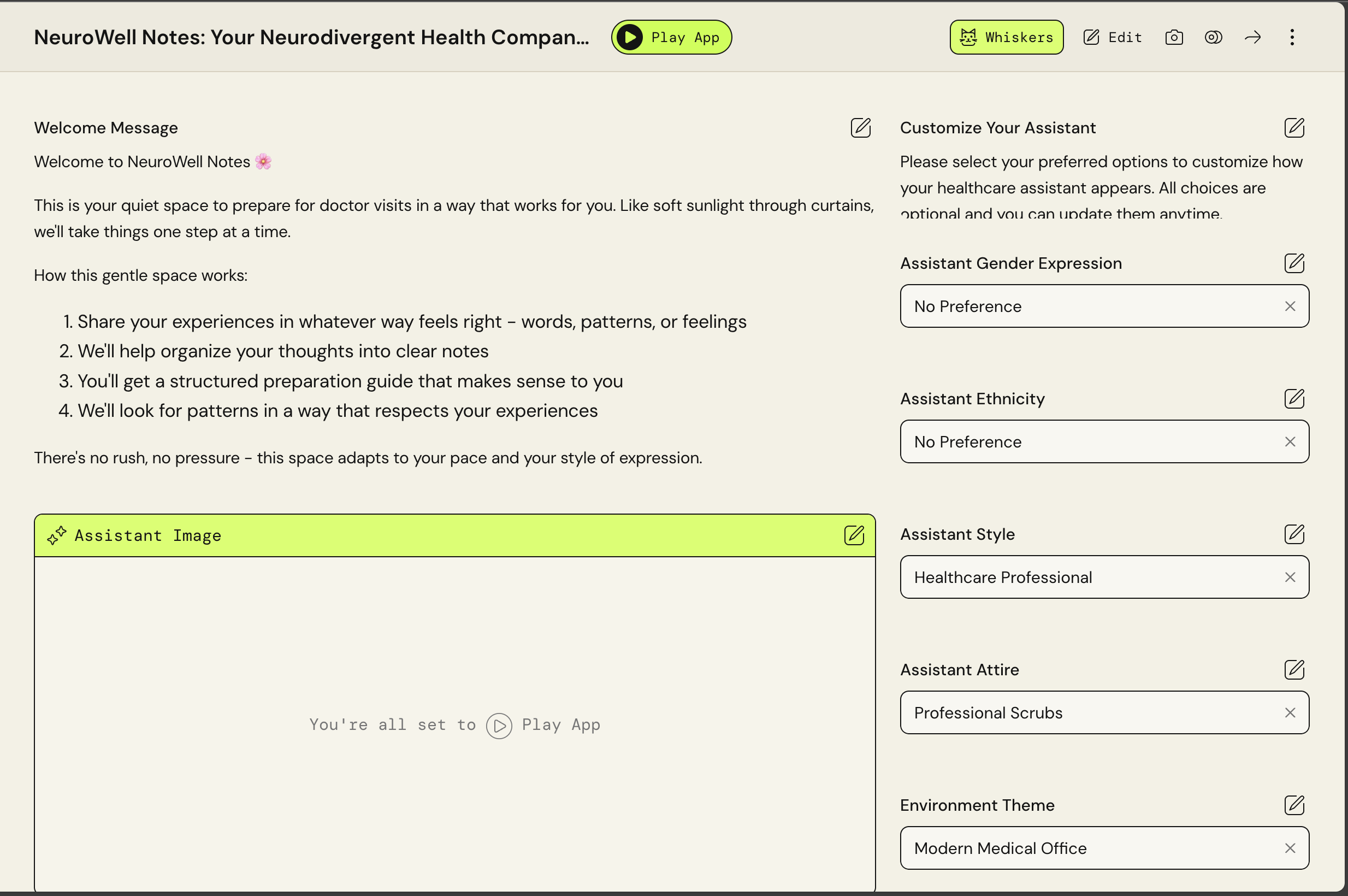 NeuroWell Notes